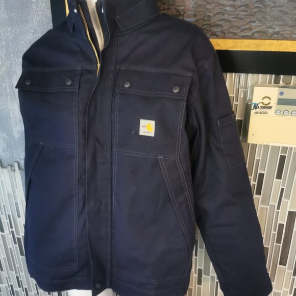 Brand New Carhartt FR relaxed fit size M Jacket Black - Picture 1 of 9
